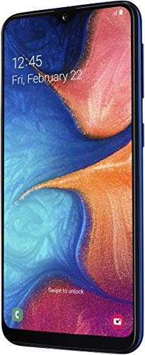 Samsung Galaxy A20e Smartphone (14.82cm (148.2 mm) 5.8 Zoll) 32GB interner Speicher, 3GB RAM, Dual SIM, Blau) - Deutsche Version
