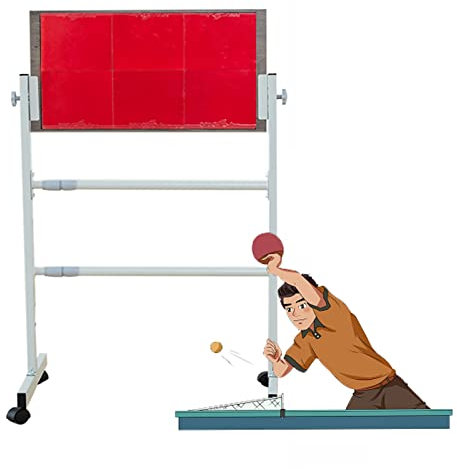 Bordtennis återboundbräda Inomhus Utomhus Rebound Board För Pingisbord, Fristående Bordtennis Return Board Rebounder, Självträningsutrustning, Lätt Att Installera