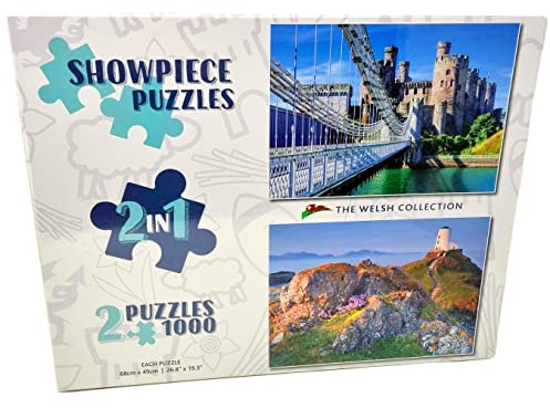 Showpiece Puzzles 2 x 1000 Piece Collection (Wales)