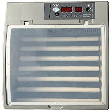 LOVIVER Egg Automatische intelligente Luftfeuchtigkeitsüberwachung LED-Anzeige mit Heller Bruteier-Umluftbrutmaschine für Gänsetauben, für 36 Eier