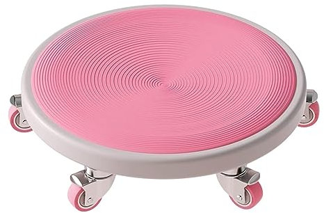 Trainingsradplatte, Radtrainingsroller, Muskelstimulator mit Kniematte, Übungsradscheibe, Fitness-Kerntrainer mit Knieringmatte, ausgestattet für Gesäß, Bauch, Rücken und Beine