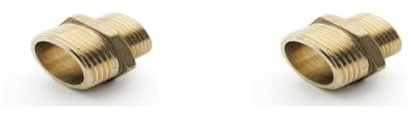 SOMATHERM FOR YOU - Mamelon Laiton réduit - Double Mâle 20/27-26/34 (Lot de 2)