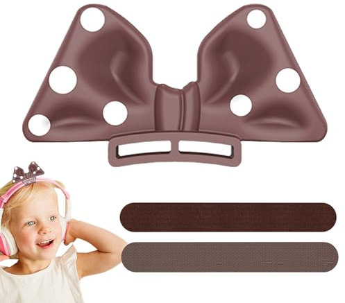 Headset-Dekoration, Schleifen-Kopfhöreraufsatz,Zubehör zur Befestigung von Schleifenkopfhörern - Tragbare, verstellbare Riemen, Kopfhörer-Dekoration für Kinder, Mädchen und Freunde