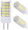 3 Bombillas LED Regulables GY6.35 AC220V 110V 6w 9w 10w Pequeña Mini Luz De Maíz De Cerámica 102 Leds Reemplazan La Bombilla Halógena De 100w,Warm White 220V,6W -64 LEDS 3Uds.