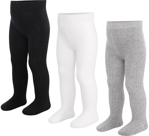 LAETBBE - Collant pour bébé fille et garçon - En coton - Collants pour enfants - Chauds - Leggings pour filles de 6 mois à 6 ans., 2-4 Jahre