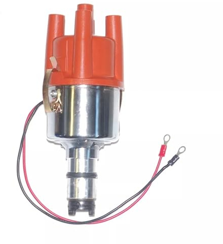 DGHBNP Distributor Adatto per Beetle 1961-1979 Camper T2 bay 1968-1979 Distributore di accensione con Cappuccio e rotore 0231170034 Distributore di accensione