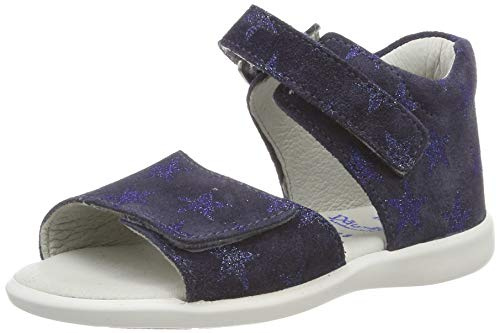 Däumling Baby Mädchen Bonin Sandalen, Blau (Space Jeans 36)