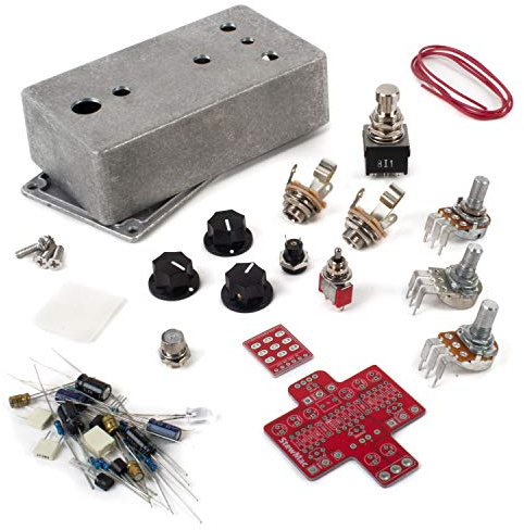 StewMac Fan Tremolo Pedal Kit, With White Enclosure