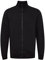 11 Project Sibelius Herren Sweatjacke Cardigan Jacke mit hochabschließendem Kragen, Größe:M, Farbe:Black (194007)