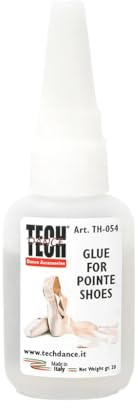 Colla Liquida Indurente per Punte “Classic” per Techdance TH-054 Ballerine Ballerina Elasticità Sport Danza Classica Allenamento Fitness Palestra Free Time Relax (Unico, 20 gr)