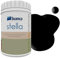 Bianca Stella Möbelfarbe Ohne Schleifen für Küche & Bad, Schwarz, Glänzend, 1000ml, Wasserbasiert, Möbellack für alle Oberflächen, Holzfarbe, Fliesenfarbe, Metallfarbe & Renovierfarbe