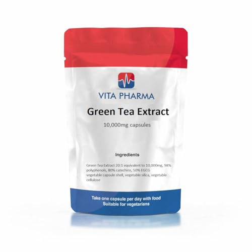 VITA PHARMA Green Tea Extract 10,000mg 60 Capsules