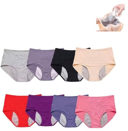 Anomocia Leakproof Underwear Panties Leakproof Ladies Underwear for Women Over 60s with Incontinence