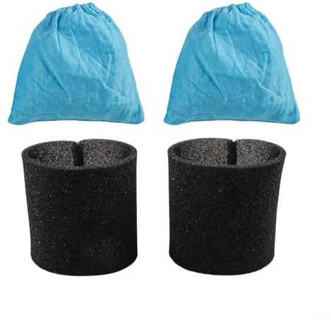 Sacchetti filtro in tessuto di ricambio per aspirapolvere Karcher MV1 WD1 WD2 WD3 NT, progettati per garantire il contenimento della polvere e promuovere l'efficienza del vuoto (A)