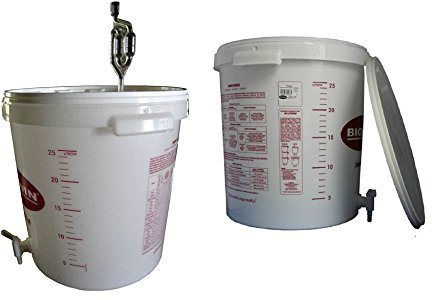 30 Litre Fermenting Switch Fermentation Bucket for Beer or Wine with Drain Tap and Single Airlock Bubbler FREE SAME DAY POSTAGE