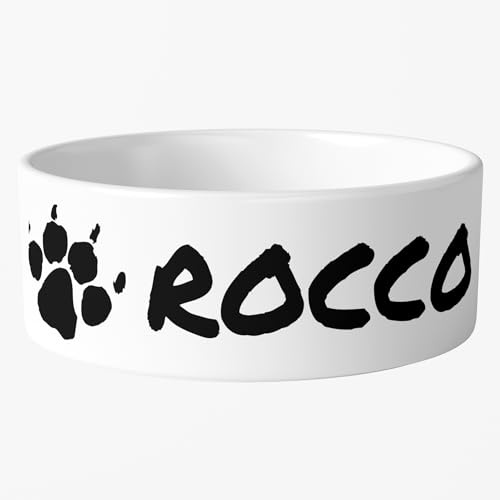 Bols en céramique personnalisables pour chien disponibles en 8 motifs et couleurs différentes