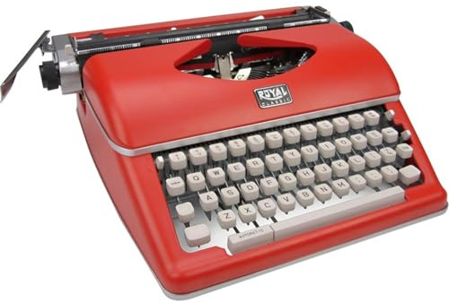 Royal 79120q Classic Manual Typewriter (red)