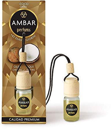 Ambar Perfums Ambientador Coche Coco Colgante 6,5ml