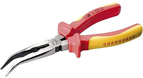 TOOLCRAFT TO-6796773 VDE Telefonzange, 40 Grad abgewinkelt, 200 mm