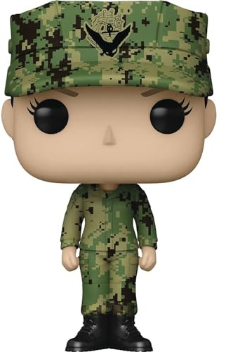 Funko POP! Military: Navy Female - C - U.S. Navy - Figura de Vinilo Coleccionable - Idea de Regalo- Mercancia Oficial - Juguetes para Niños y Adultos - Muñeco para Coleccionistas y Exposición