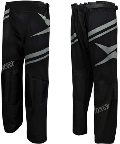 TronX Venom Pantalon de hockey pour adulte junior, noir, JR Large/X-Large