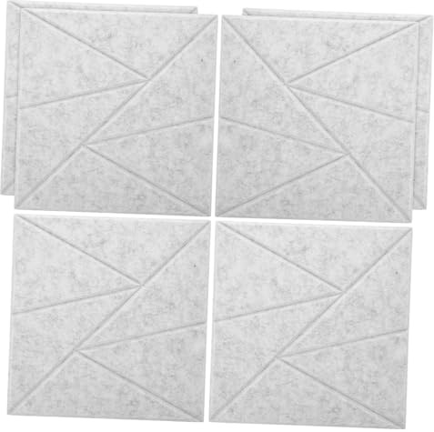 LRXIYODE 6pcs Acoustic Wall Sound Absorbing Board Noise Dampening Pads for Music Gaming Soundproofing