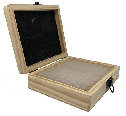 HEADSHOT Caja de Madera para Guardar 22, también Puede Utilizar para Otras Funciones de Almacenamiento Similar 100 Cartuchos del Cal, Adultos Unisex, Mezcla, One Size