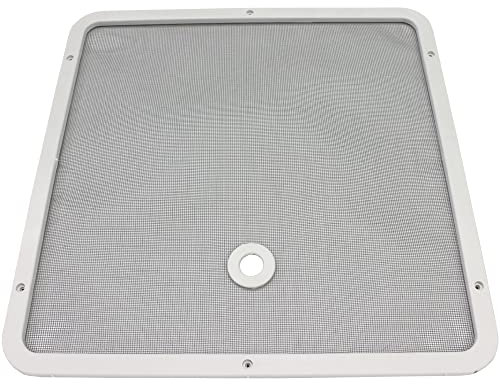 TF40 Innenrahmen mit Netz für Dachluke Dachhaube 40x40 cm Wohnwagen Wohnmobil Caravan grau