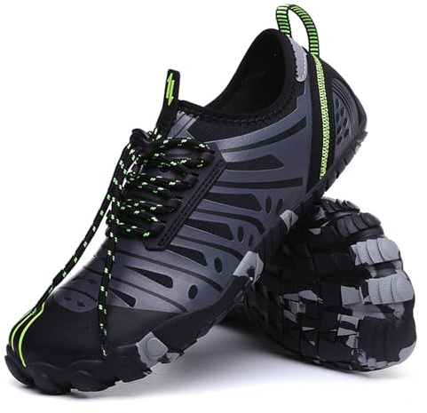 Sunydog Zapatos Acuáticos Calcetines Acuáticos Zapatillas Acuáticas de Secado Rápido Zapatos Ligeros de Secado Rápido Transpirables sin Cordones Zapato (Talla 40)
