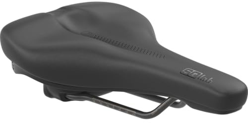 602 Ergolux Active 2.1, Trekking & City Selle de vélo SQlab, Noir, 16 cm
