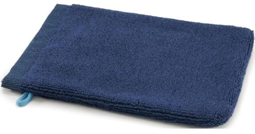 Bassetti New Shades Waschhandschuh aus 100% Baumwolle in der Farbe Blau B1, Maße: 16x12 cm - 9328120