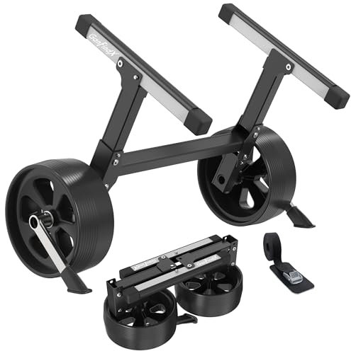 GanFindX Nb-350-plus Kajakwagen, Schwarz, Folding