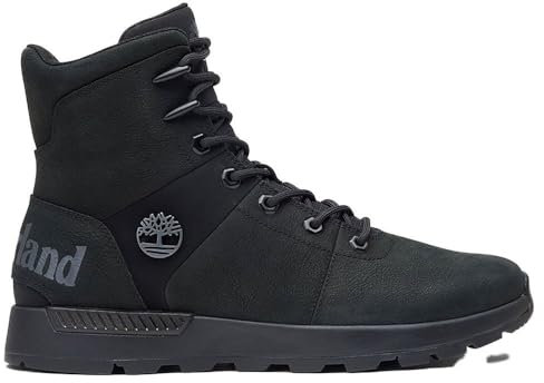 Timberland Homme Sprint Trekker Chaussures de randonnée, Black Nubuck, 42 EU