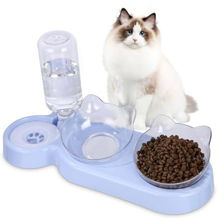 Fressnäpfe, Birshe Trinknäpfe, Katzennapf-Sets, Katzentränke-Sets, Katzenfressnapf-Sets, rutschfeste Wassernäpfe, Katzennäpfe, Trinknäpfe & Zubehör für Katzen & Welpen