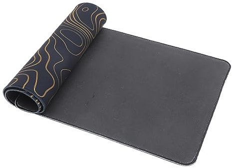 Tofficu Large Desk Mat Multifunctional Mouse Pad Keyboard Pad Protective for Office Use