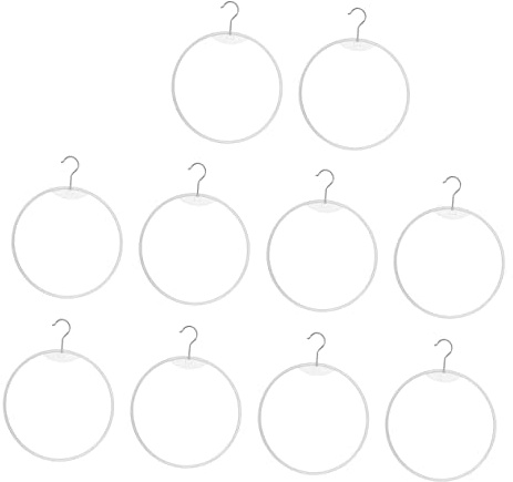 Mobestech 10 Pezzi Appendiabiti Per Bikini Costumi Da Bagno Mutandine Biancheria Intima Grucce Rotonde A Forma Di Cerchio Per Bikini Appendiabiti Da Esposizione Per Da Donna Sottile