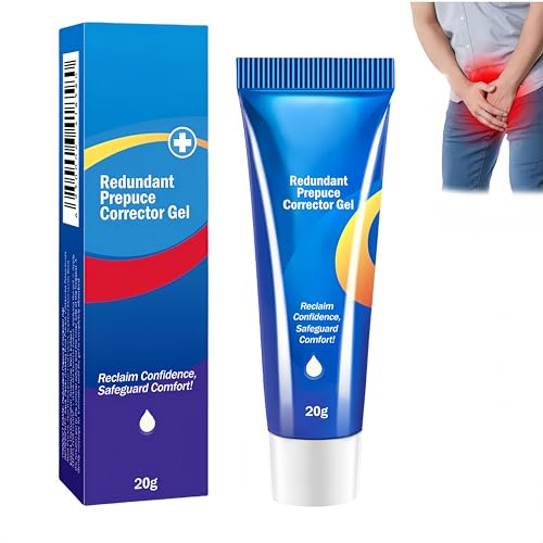 Gel correcteur pour phimosis, crème et fluide correcteur pour phimosis, correction pour prépuce excessif, hydratant, gel correcteur pour prépuce excessif, soulagement rapide (1Pièce)