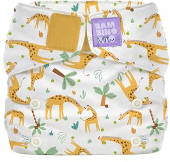 Bambino Mio, Miosolo Classique Couche Tout-En-Un (GÉANTS DOUX) - Couche Saine et Écologique, sans produits chimiques Taille unique