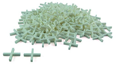 Fliesenkreuze Fliesenkeile 250 Stk im Beutel Fugenkreuze Fugenkeile Größen 2mm, 2,5mm, 3mm, 4mm, 5mm (2,5 mm)