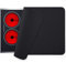 FLASLD Feuerfeste und wasserdichte Herdabdeckungen, 53×81cm Elektroherd-Abdeckmatte, Glasabdeckung für den Herd - Ceranfeld-Schutz - Abdeckung für flache Herdplatten, schwarz ohne Logo