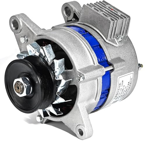 Permanent Magnet Alternator Generator, VQP Permanent Magnet Synchronous Generator, 1200W 12V to 14V Low RPM Alternator, AC Charging & Lighting PMA, Built-in Voltage Stabilizer
