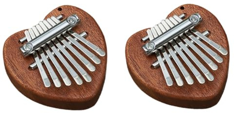 Kznifmk Mini Kalimba Mini Pianoforte Pollice 8 Toni Portatile Principiante Dito Piano Strumento D