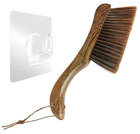 Cepillo de mango de madera, cepillo de sofá, cepillo de cama, herramienta de limpieza de escobas, cepillo de limpieza del hogar, limpieza de polvo y migas en las sábanas del sofá ropa