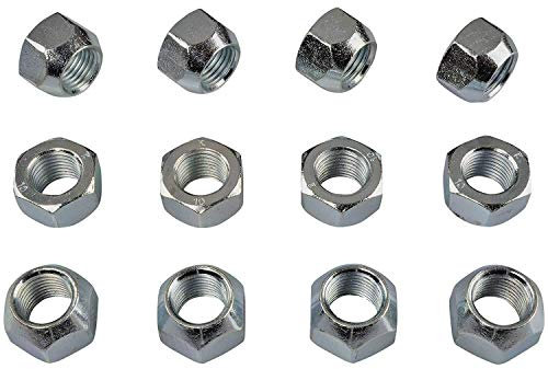 20x Silber Zink Radmuttern Mutter für STAHLFELGEN M12x1,5 SW19