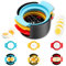Coupe Oeufs, Diviseur d'oeufs en Acier Inoxydable 3 en 1, Convient pour Couper les Oeufs Durs, les Fraises, les Kiwis