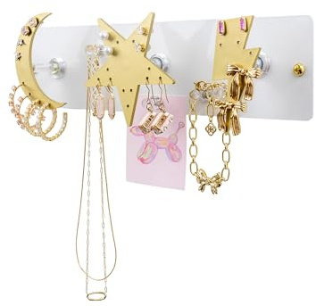 CK Organizers Magnetic Wall Mounted Jewelry Organizer | Hanging Jewelry Storage | Preppy Jewelry Holder | Trendy Jewelry Storage Solutions For Girls & Young Adults