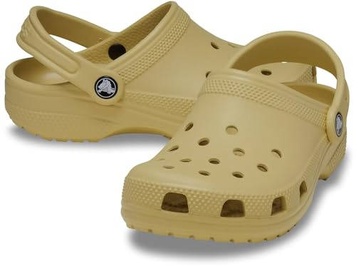 Crocs Classic Clog K Zuecos Unisex niños, Wheat, 33/34 EU