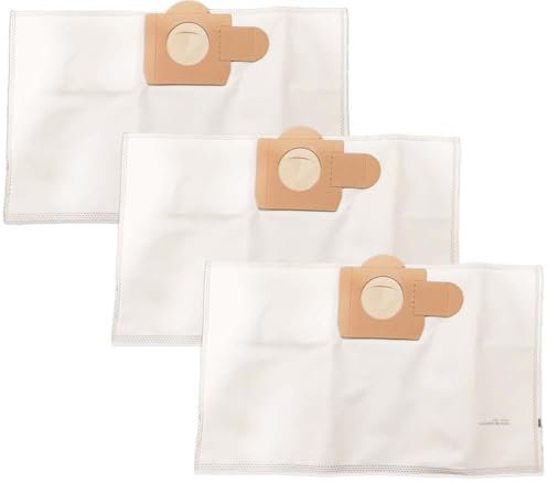 DL SERVICE 3 bolsas para aspiradora Karcher WD3, WD3 Premium, WD2, MV3 MV2, A2204, A2204, A2534, WD3200, WD3500P, KAR69591300