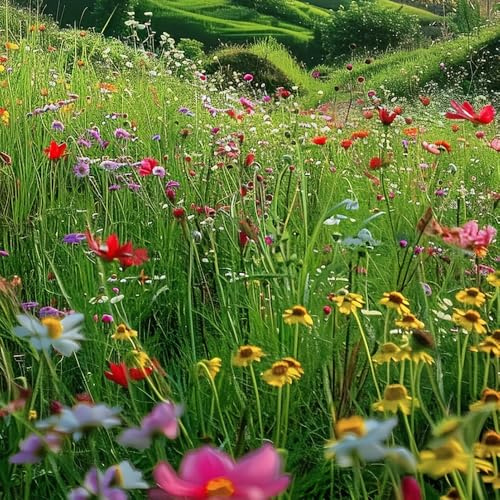 semi di campo - campo - rampicanti resistenti, biologici da giardino, d'appartamento rare, decorazione 1000pcs