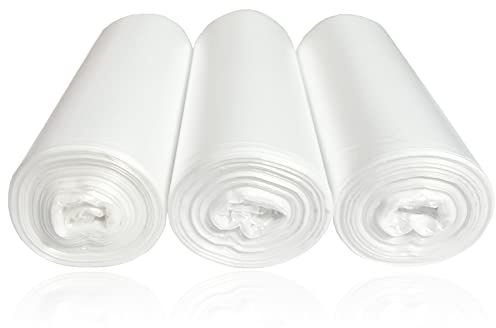 6 Gallon Trash Bags, Small Garbage Bags, Clear Wastebasket Trash Liners, 75 Counts